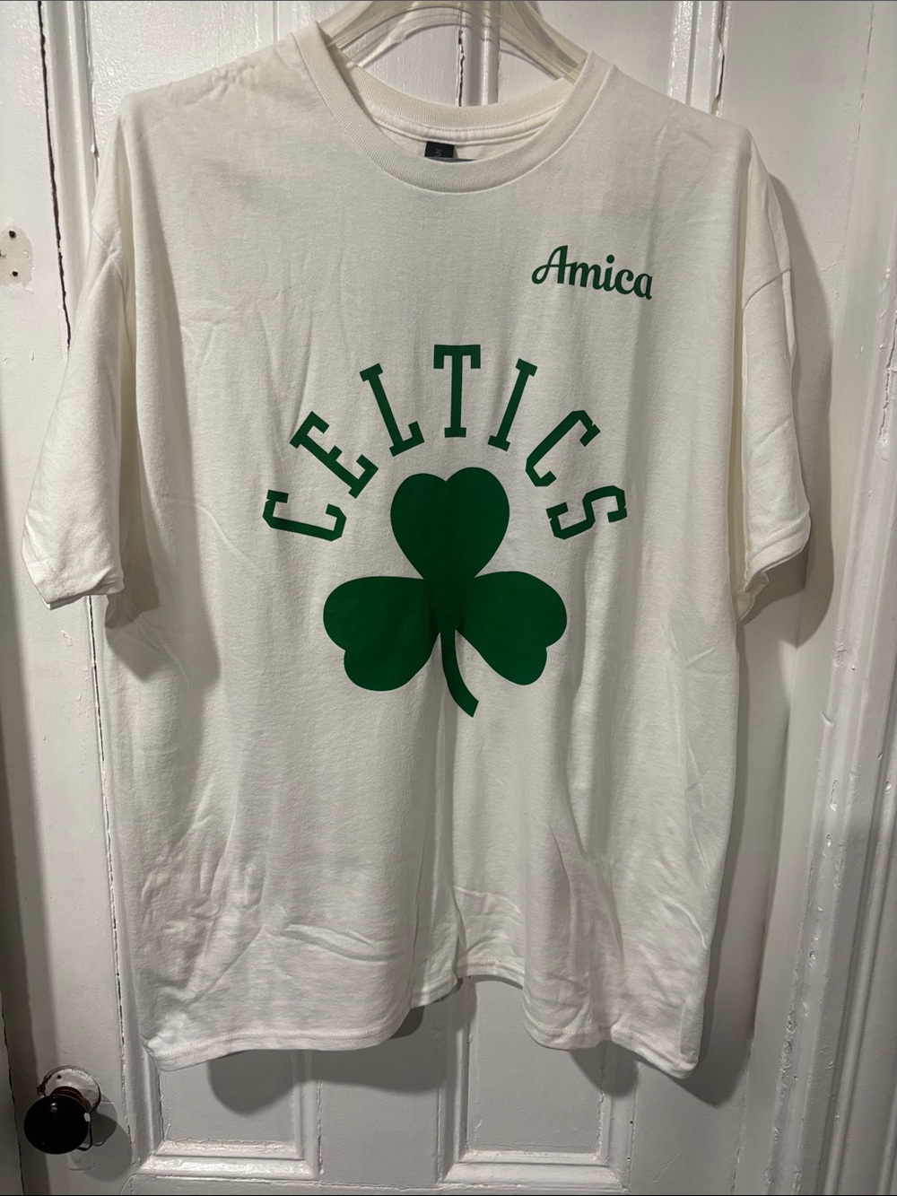 Celtics Tatum White T-Shirt with
